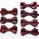 Lei'er men's red wedding bow ties, casual bow ties, groom's and groomsmen's bow ties, business-style, manufacturer wholesale Lei'er men's red wedding bow ties, casual bow ties, groom's and groomsmen's bow ties, business-style, manufacturer wholesale