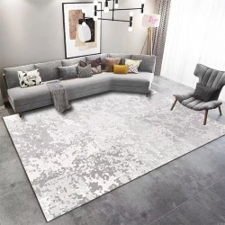 Cross-border export light luxury living room carpets, gold diamond sofa coffee table wall-to-wall carpets, gray stain-resistant bedroom mats