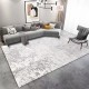 Cross-border export light luxury living room carpets, gold diamond sofa coffee table wall-to-wall carpets, gray stain-resistant bedroom mats
