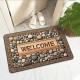 Temu labelled retro entrance doormats, absorbent, non-slip, easy-care entryway mats, cross-border supply