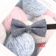 Leier striped cotton bow ties, simple and stylish bow ties, men's casual bow ties, bow flowers, manufacturer