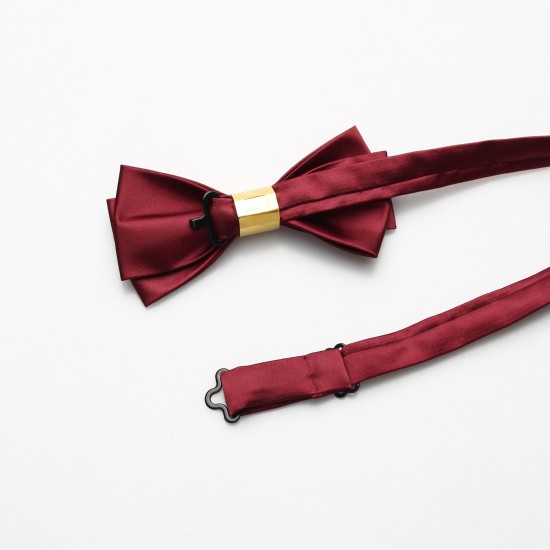 Red wedding tie with a "happiness" character, solid-color wedding bow ties for groomsmen, formal wedding bow ties, bow tie ties for suits Red wedding tie with a "happiness" character, solid-color wedding bow ties for groomsmen, formal wedding bow ties, bow tie ties for suits