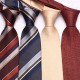 Men's plaid banquet and performance ties, striped paisley patterned ties, Korean-style 8cm ties, manufacturer.