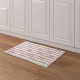Girly bow faux cashmere floor mat, absorbent bathroom doormat, easy-care entrance doormat. Wholesale dropshipping