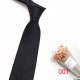 Black tie, cashew nut flower, British-Korean style, casual, small personalized pattern, 7cm jacquard tie, factory in stock Black tie, cashew nut flower, British-Korean style, casual, small personalized pattern, 7cm jacquard tie, factory in stock