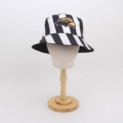 Overseas outdoor sun protection sun hat, versatile trendy hiking and fishing bucket hat, foldable denim round-brimmed hat.