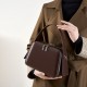 Spring/Summer 25 new niche design ear-hook series Handbag, eaves bag, genuine leather women's commuter crossbody bag