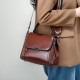 Genuine leather women's bag, 2025 new style bucket bag, genuine leather women's crossbody bag, commuter bag, single shoulder bag