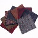 Leier men's business suit pocket squares, patterned wedding handkerchiefs, and small square handkerchiefs for banquets and suit accessories.
