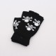 Outdoor autumn and winter knitted beanies with flame jacquard patterns, outdoor warm hooded hats, couple's earmuffs Outdoor autumn and winter knitted beanies with flame jacquard patterns, outdoor warm hooded hats, couple's earmuffs