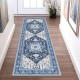 Cross-border TEMU Amazon vintage American hallway carpet, non-slip and stain-resistant, easy-care floor mat for living room and balcony