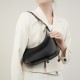 Niche Genuine Leather Design Kendall Jenner's Half Moon Bag, 2025 New Minimalist Single Shoulder Underarm Handbag