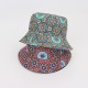 Overseas AliExpress bucket hat, coconut tree digital print bucket hat, reversible sun visor Overseas AliExpress bucket hat, coconut tree digital print bucket hat, reversible sun visor