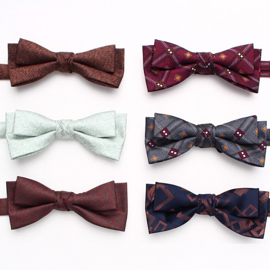 Lei'er men's floral casual bow ties, fashionable new paisley flower bow ties, personalized bow tie manufacturers for men and women