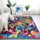 Creative 3D Living Room Carpet, Non-Slip, Wear-Resistant, Easy-Care, Coffee Table Mat, Bedroom Decorative Bedside Blanket