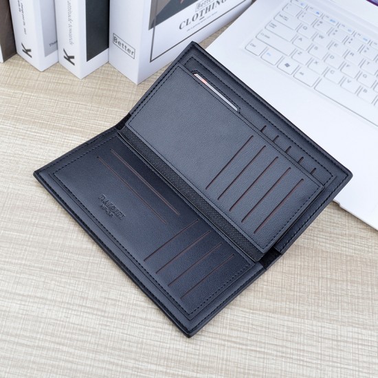 New women's wallet - long style wallet, zipper handbag with patchwork contrasting color large capacity wallet, leather wallet, mobile phone zero wallet