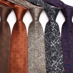 Leier, in stock, burgundy striped tie, men's groomsmen wedding tie, yarn-dyed polyester business tie