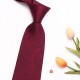 Leier, in stock, burgundy striped tie, men's groomsmen wedding tie, yarn-dyed polyester business tie