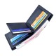 New style women's purse - long length, zipper handbag, patchwork color clash large capacity money clip, leather bag for mobile phone, zero wallet