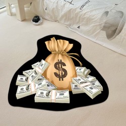 Cross-border Special-shaped American Diatom Mud Floor Mat, Non-Slip, Water-Absorbent, Quick-Drying Bathroom Floor Mat, Easy-Care, Entryway Blanket