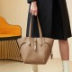 Niche high-end design, top-grain cowhide, versatile autumn commuter handbag, new large-capacity crossbody box bag