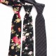 Black tie, cashew nut flower, British-Korean style, casual, small personalized pattern, 7cm jacquard tie, factory in stock Black tie, cashew nut flower, British-Korean style, casual, small personalized pattern, 7cm jacquard tie, factory in stock