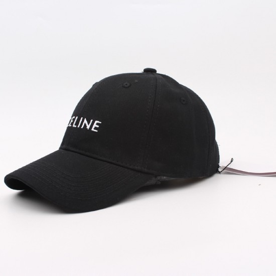 Women's trendy baseball cap, letter C cap, niche, flattering small sun hat, versatile casual sun hat.