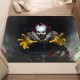 Cross-border Amazon TEMU Halloween clown series floor mat, wear-resistant, stain-resistant, and easy-care doormat for the entryway.