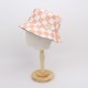 Overseas eagle image print reversible bucket hat, personalized outdoor bucket hat.