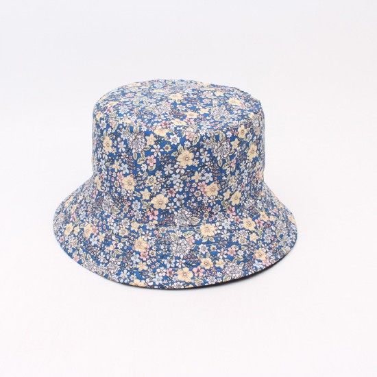Spring/Summer flower sunflower bucket hat, outdoor sun protection, reversible bucket hat, fresh style Spring/Summer flower sunflower bucket hat, outdoor sun protection, reversible bucket hat, fresh style