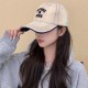 Korean Fringe Baseball Cap with Unique Style to Make Face Look Smaller Baseball Cap with Duckbill Tongue Insulated Sun Hat for Spring and Summer Sun Protection and Shade Hat for Street Casual Wear