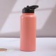 304 stainless steel thermos, double-walled vacuum space bottle, outdoor sports travel bottle, handle and hiking kettle wholesale