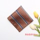 2025 Spring/Summer new jacquard yarn-dyed polyester silk small square handkerchiefs for men, fashionable suit pocket squares.