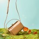 Women's wholesale spring and summer genuine leather women's handbags, popular single-shoulder, large-capacity, versatile, fashionable tote bucket bag Women's wholesale spring and summer genuine leather women's handbags, popular single-shoulder, large-capacity, versatile, fashionable tote bucket bag