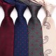 Lei'er polyester cashew flower classic men's 8cm tie. Men's paisley flower business casual wedding dinner tie