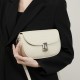 2025 summer new genuine leather bags. Women's versatile shoulder bag, elegant crocodile-print crossbody bag, large-capacity small square bag