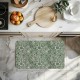 TEMU cross-border American retro floral diatom mud absorbent floor mats, quick-drying, non-slip bathroom and toilet foot mats, in stock.