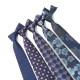 Lei'er new blue series 8cm polyester business suit jacquard ties, bulk tie manufacturers in stock