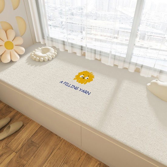 Useful all-season bedroom balcony mat, high-end absorbent mat, non-slip, stain-resistant, and easy-care imitation cashmere bay window mat. Useful all-season bedroom balcony mat, high-end absorbent mat, non-slip, stain-resistant, and easy-care imitation cashmere bay window mat.