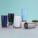 New cork-bottom 20oz car tumbler, 304 stainless steel vacuum thermos, high-quality portable ice cup