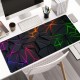 Trendy street art diatom mud mouse pads, gaming desktop absorbent and quick-drying desk mats, premium non-slip office mats.