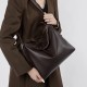 Autumn 2025 new style genuine leather women's bag, high-end niche single-shoulder underarm bag, retro and fashionable crossbody bag