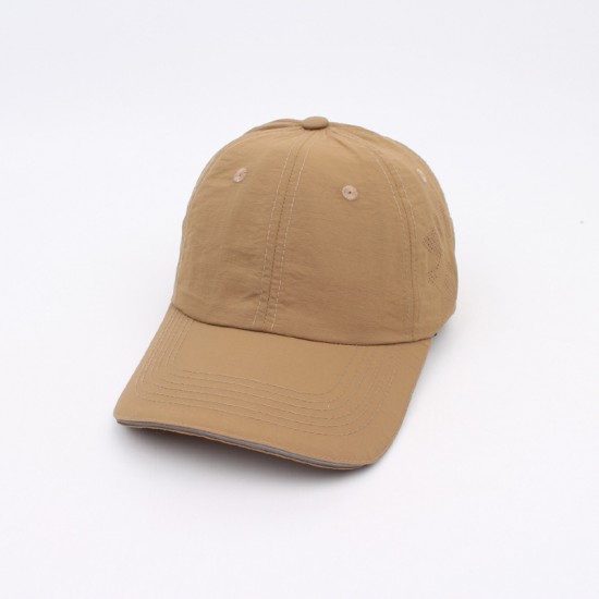 Spring/Summer Quick-Drying Baseball Cap, Sandwich-Layered Ultra-Thin Sun Protection Sun Hat, Versatile Solid Color Outdoor Sports Hat