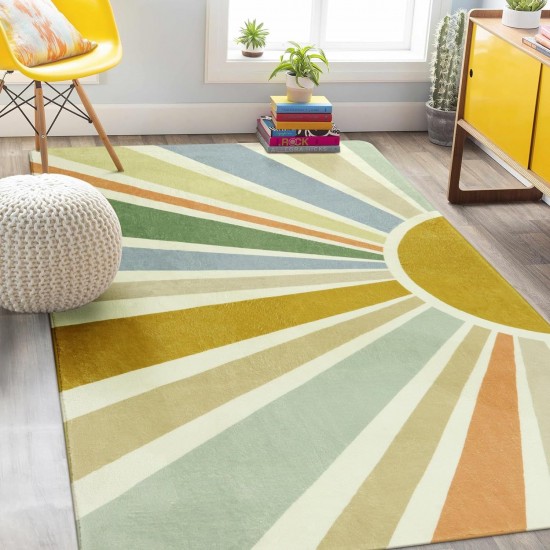 Simple line faux cashmere sun pattern bedroom decorative carpet, bedside rug, non-slip living room thickened carpet in stock. Simple line faux cashmere sun pattern bedroom decorative carpet, bedside rug, non-slip living room thickened carpet in stock.