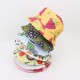 Overseas Western Cowboy Curled-Brim Straw Sun Bucket Hat, Beach Accessory, British Couple's Hat Overseas Western Cowboy Curled-Brim Straw Sun Bucket Hat, Beach Accessory, British Couple's Hat
