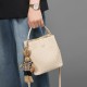 Women's Bucket Bag, 2025 New Style Genuine Leather Women's Bag, Large Capacity, Woven Bag Trendy crossbody handbags