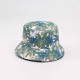 Spring and summer bucket hat, Instagram European and American hat, retro newspaper pattern bucket hat, versatile sun visor