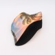 Western cowboy hat, bull head accessory, curled brim jazz hat, cracked outdoor sun protection and sun protection hat for couples.