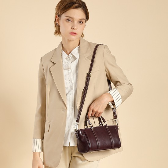 Tote bag, 2025 new style genuine leather handbag, spring and summer light luxury women's bag, high-end single shoulder crossbody bag Bags