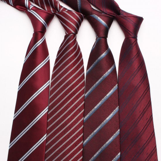 Wine-red vintage men's groom and groomsmen wedding ties, yarn-dyed polyester business ties, wholesale. Wine-red vintage men's groom and groomsmen wedding ties, yarn-dyed polyester business ties, wholesale.